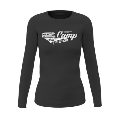 Camp Trip Women Long Sleeve Shirt